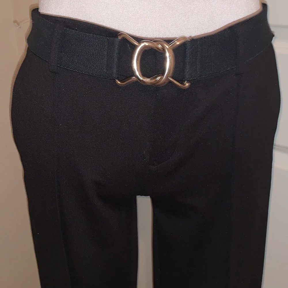 ELLE BRAND NEW SIZE 4 JET BLACK DRESS PANTS